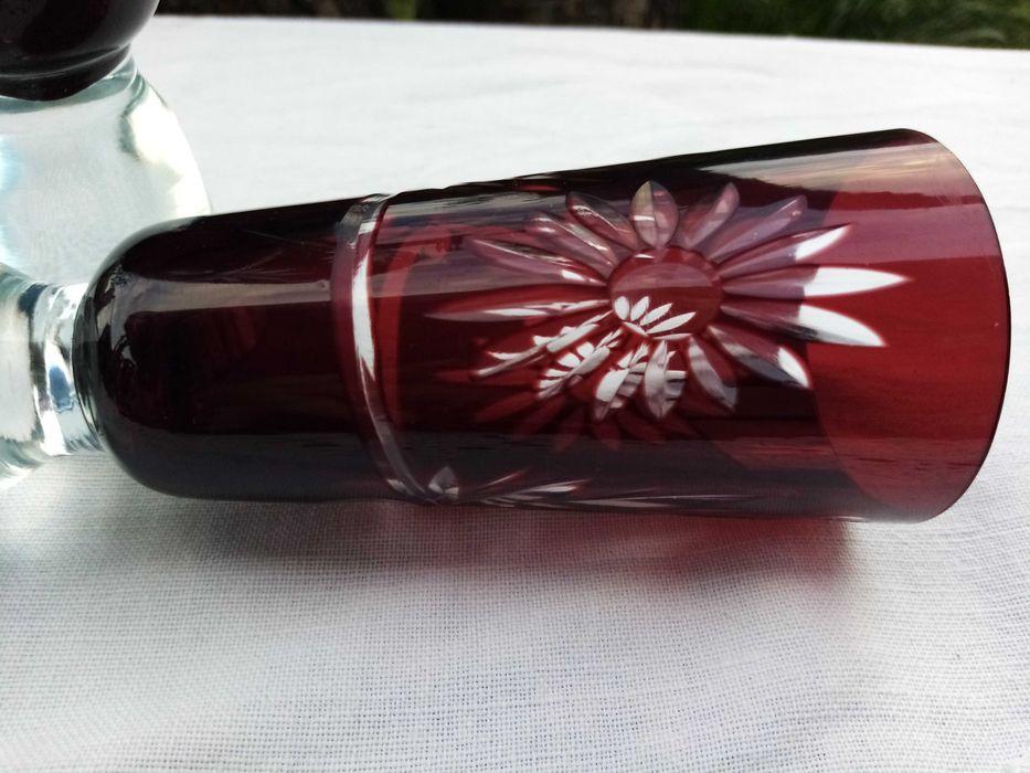 * Bohemia * - антикварен кристален сервиз