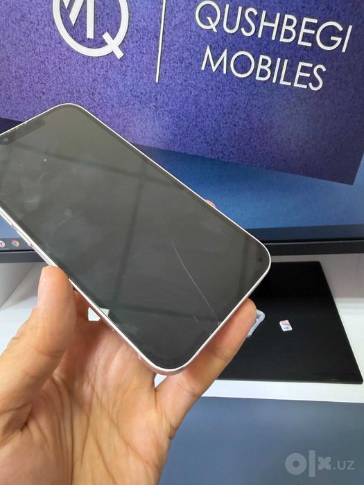 Aybi bor iPhone 13 128gb Pink Karobka yoq
