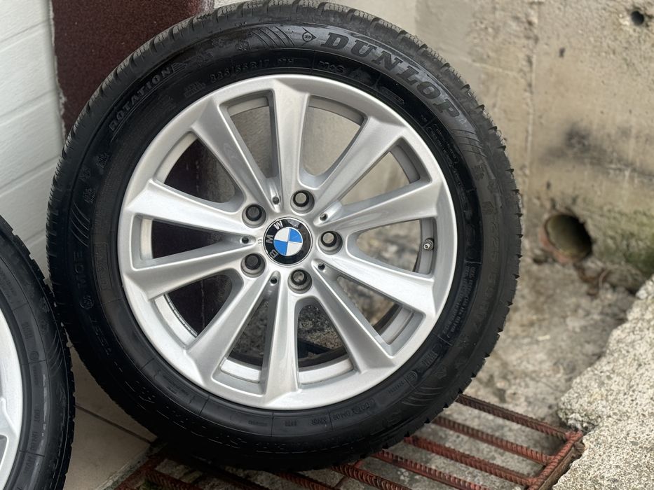 Jante aliaj BMW  F11 F10 4x Dunlop iarna  225/55R17