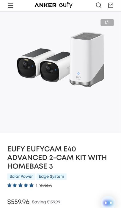 Camere Anker Eufy E40 Homebase kit