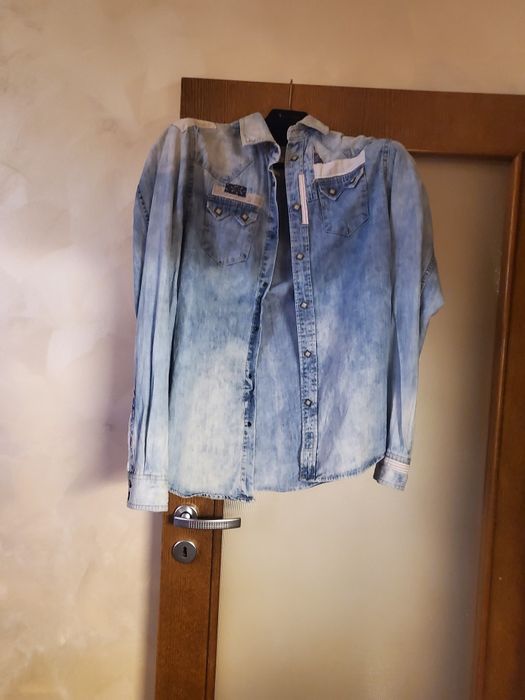 Дънкова мъжка риза scotch soda