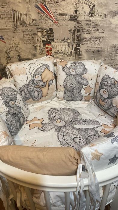 Бортики в кроватку