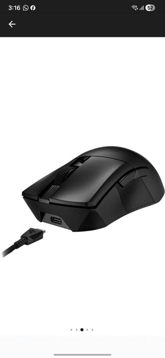 Mouse gaming Asus Rog Gladius 3