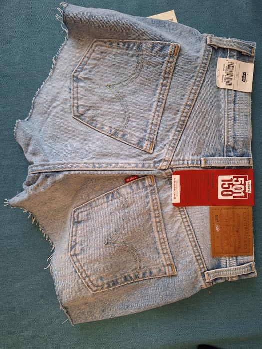 Къси дънкови панталони Levi's