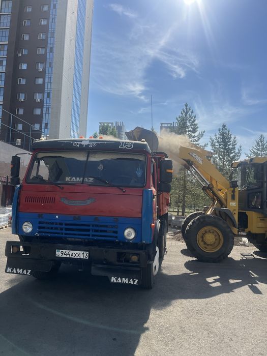 Доставка песка и щебня КамАЗом