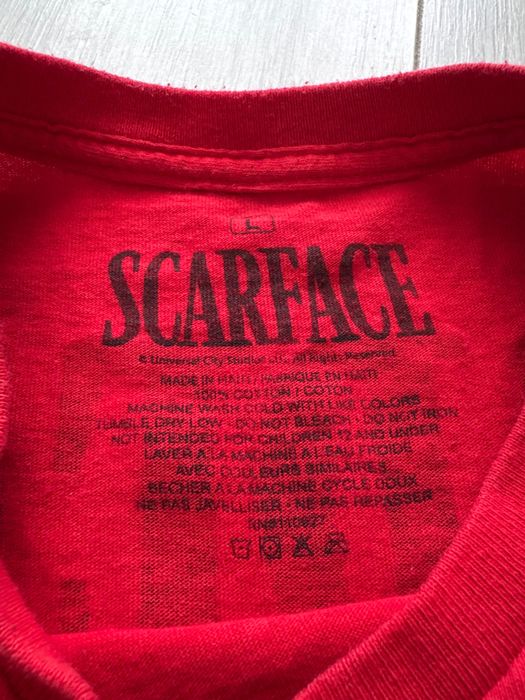 Tricou oficial Scarface „Tony Montana” cu două feț