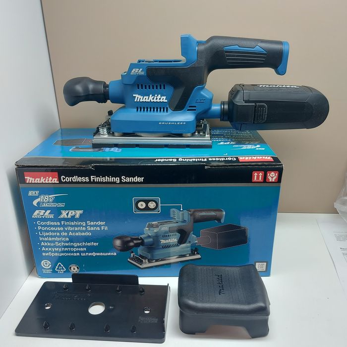 ПРОМОЦИЯ.Акумулаторна вибрационна шлайф машина Makita DBO380Z