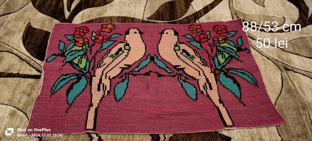 Vând etamina cusuta