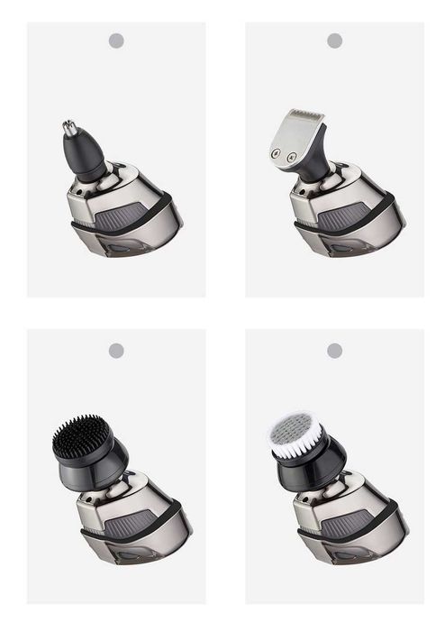 Aparat de ras 7D flexibil cu multiple  accesorii  pentru barbierit