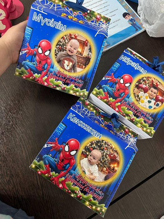 Новогодные Киндер боксы,  кульки, календарь