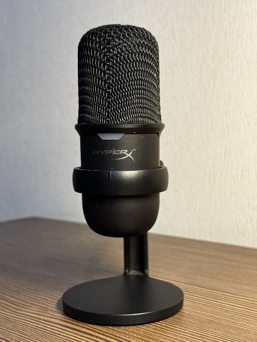 Микрофон HyperX SoloCast (Чёрный цвет)