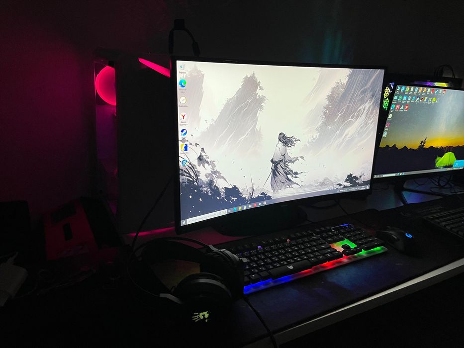 Игровой ПК Полный Комплект + Изогнутый Монитор 144Hz