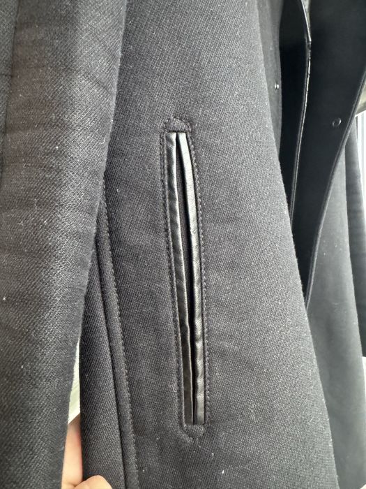 Палто zara man black tag