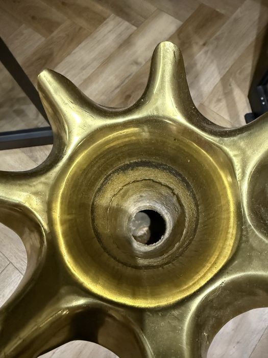 Vase decorative mari din alamă masivă – Sri Lanka  lucrate manua