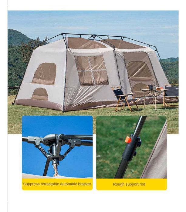 Палатка автомат-4 х местний-395х270x183 см. Доставка бесплатно