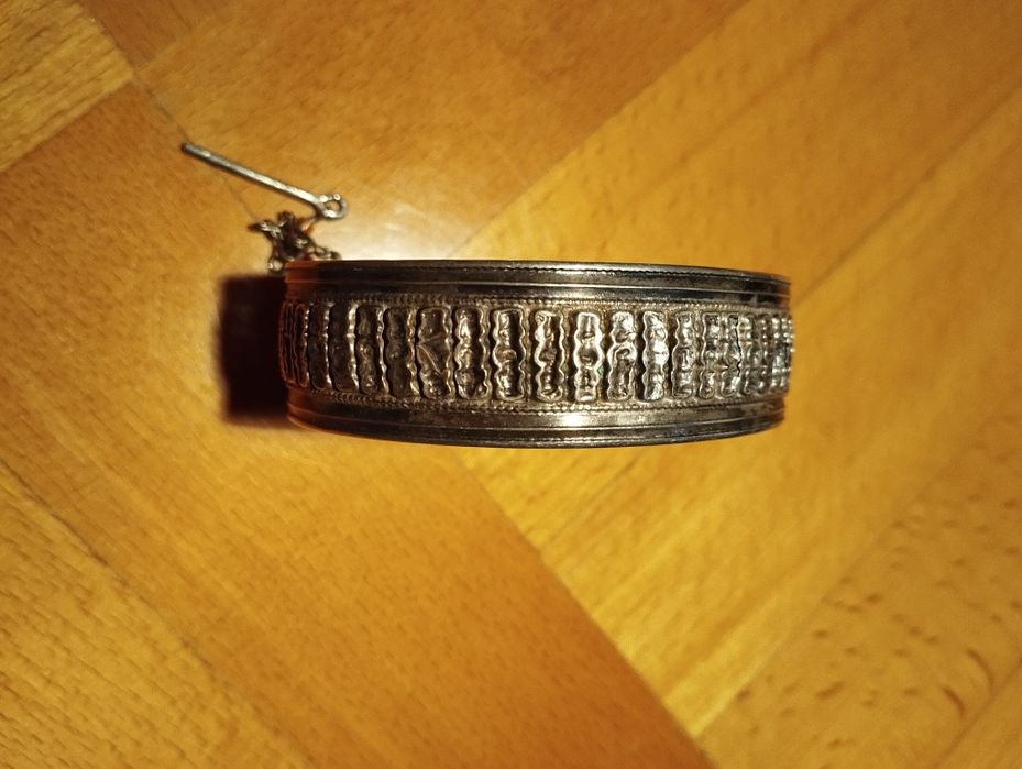 Серебряный браслет антика