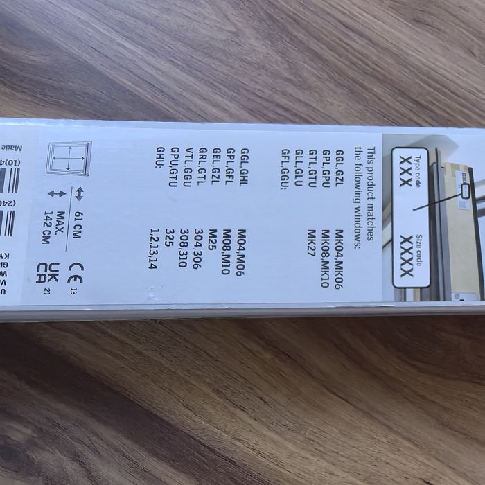 Продавам щора\сенник за прозорец Велукс