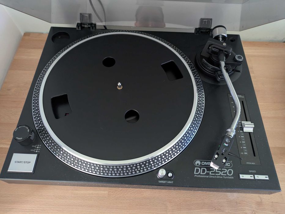 Грамофон OMNITRONIC DD-2520 USB Direct Drive Turntable с доза и игла