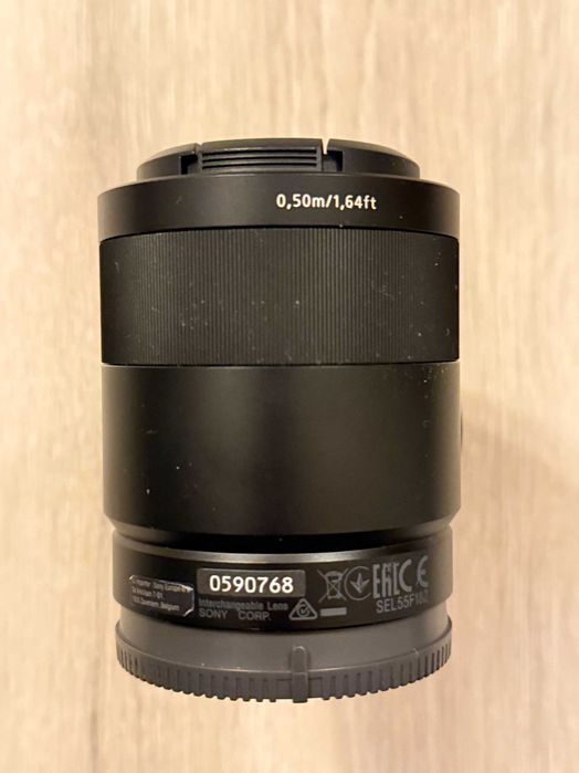 Vând obiectiv Sony FE 55mm F1.8 Sonnar T* zeiss