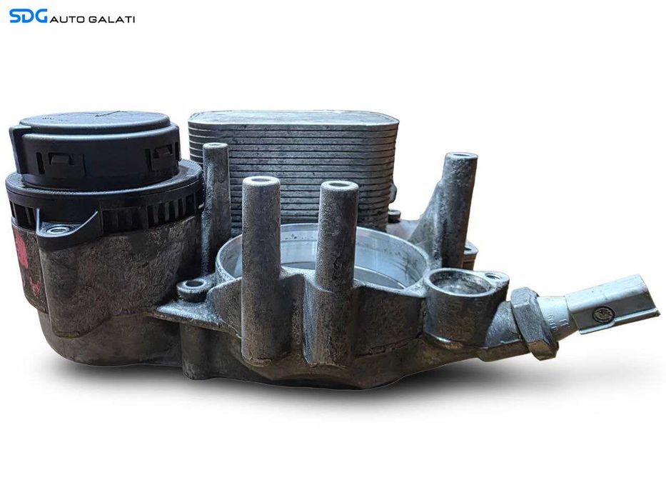 Carcasa Filtru Ulei Radiator Termoflot Racitor Ulei Volkswagen Phaeton 3.0 TDI 2002 - 2010 Cod 059115397L [N5346]