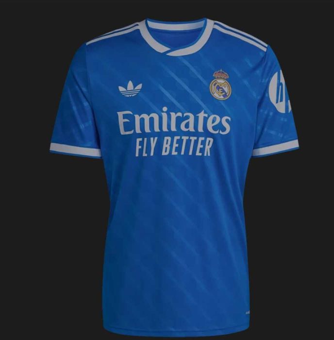 Футболна тениска Real Madrid 2025/26 – син екип