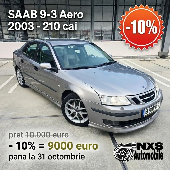 Saab 9-3 De la primul proprietar, stare ca noua, reconditionata complet