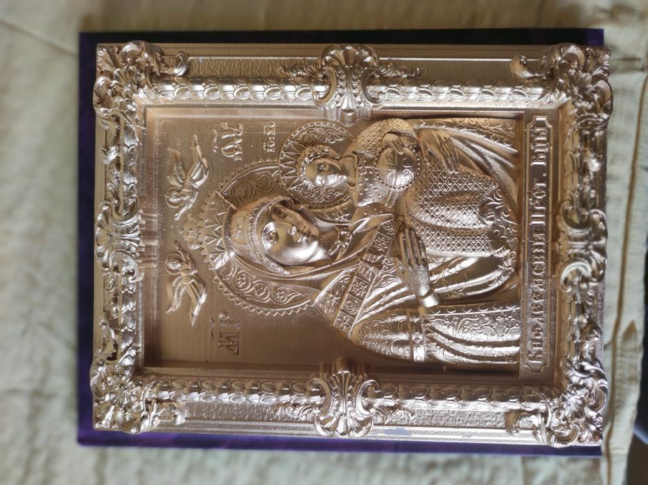 3-де Икона на Дева Мария