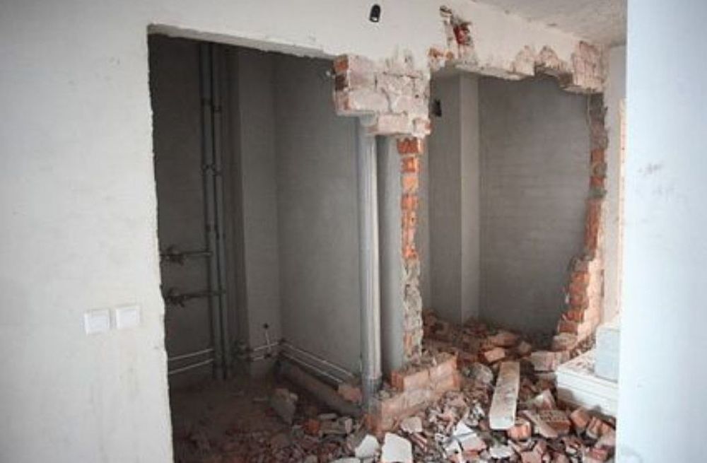 Deyomantaj kuvartera uy buzish ofis buzish ishlari barchasi bizda