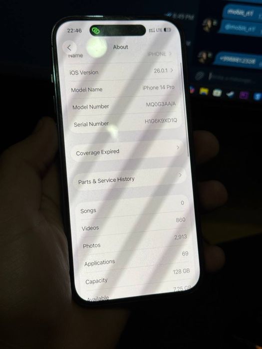 Iphone 14 pro / 128Gb