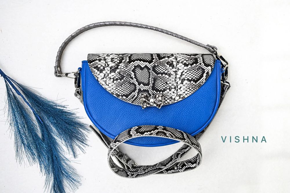 Дамска чанта естествена кожа