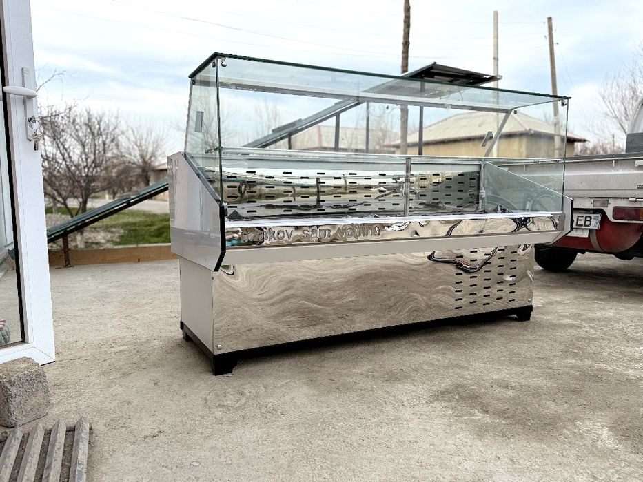 Vetrina xaladelnik Uzbekistan buylab dostafka xizmatlari bor