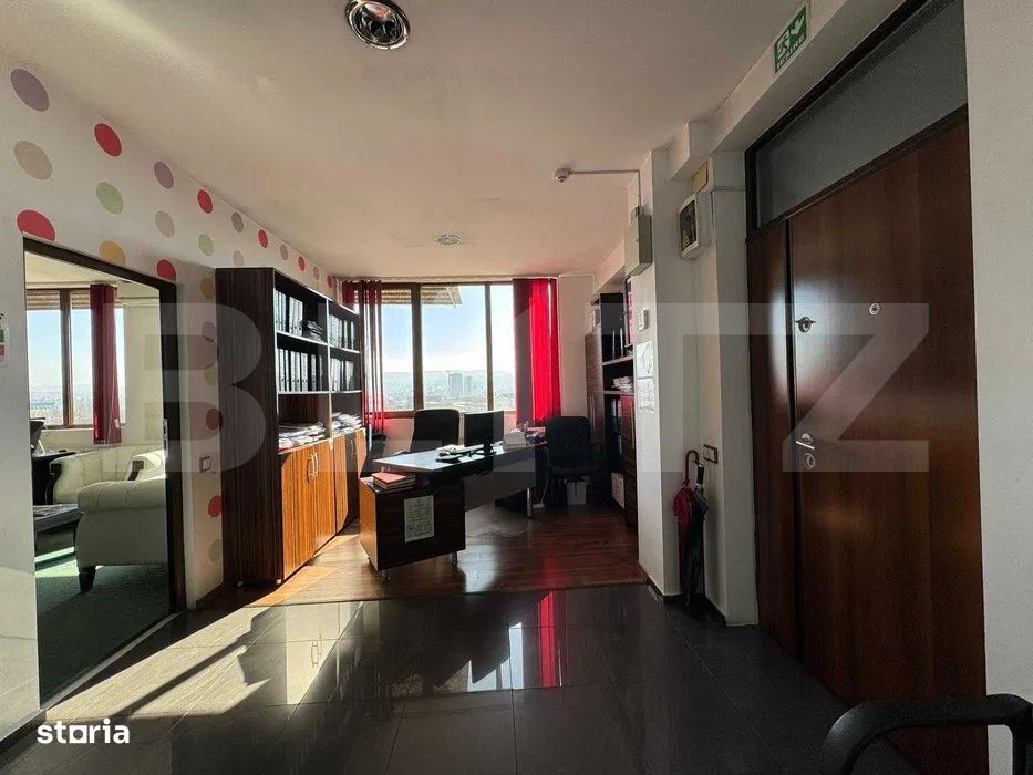 Apartament/Birou de vanzare, 118 mp, 2 terase 16 mp, Panorama - Iris