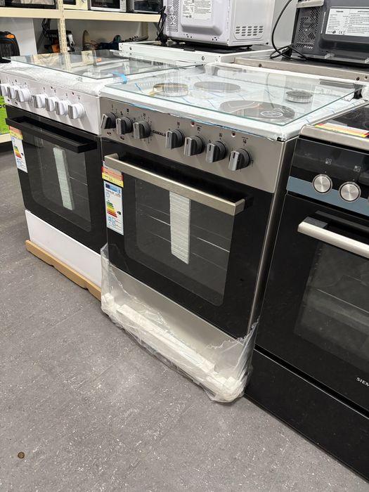 Готварска печка комбинирана  газ/ ток Gamalux I 6012 INOX
