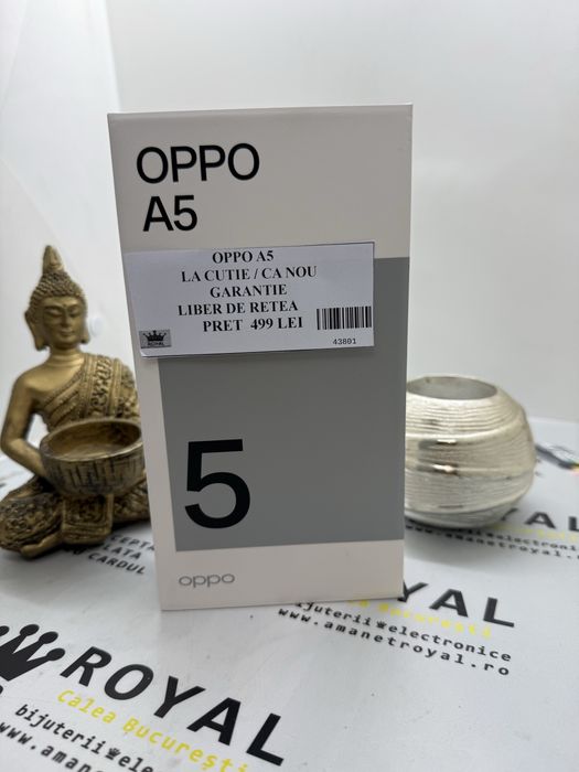 Amanet ROYAL : Oppo A5 / 8 GB 128GB / Liber Retea / Garantie