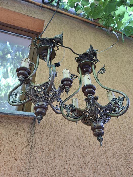 Candelabre pereche,bronz