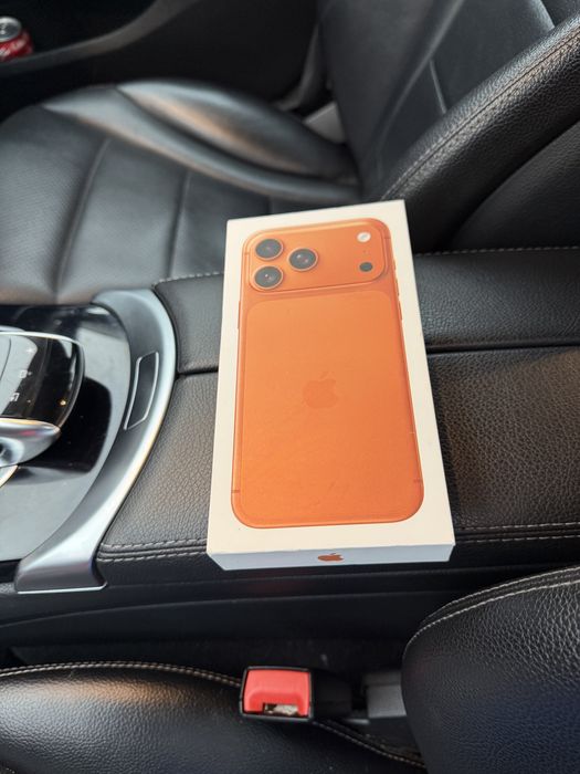 Iphone 17 pro max  orange 256GB nou