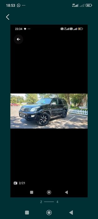 Диски r20 TUFF от прадо 120, +8 баллонов