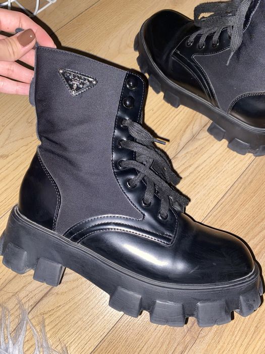 PRADA кубинки - естествена кожа