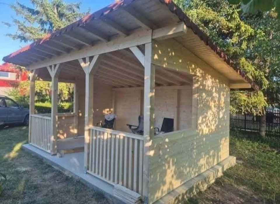 Vând și facem foișoare terase și magazie de depozitare și alte modele