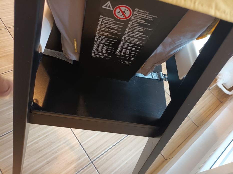 Scaun de copil Ikea de masa inalt pentru copil bebe + protectie moale