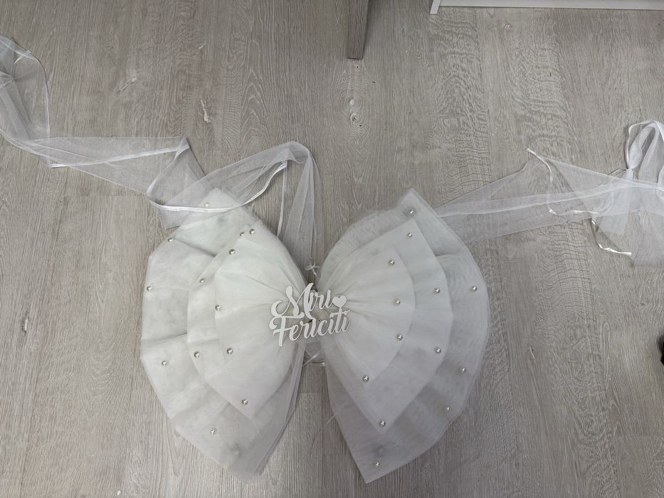 Funda masina pentru nunta