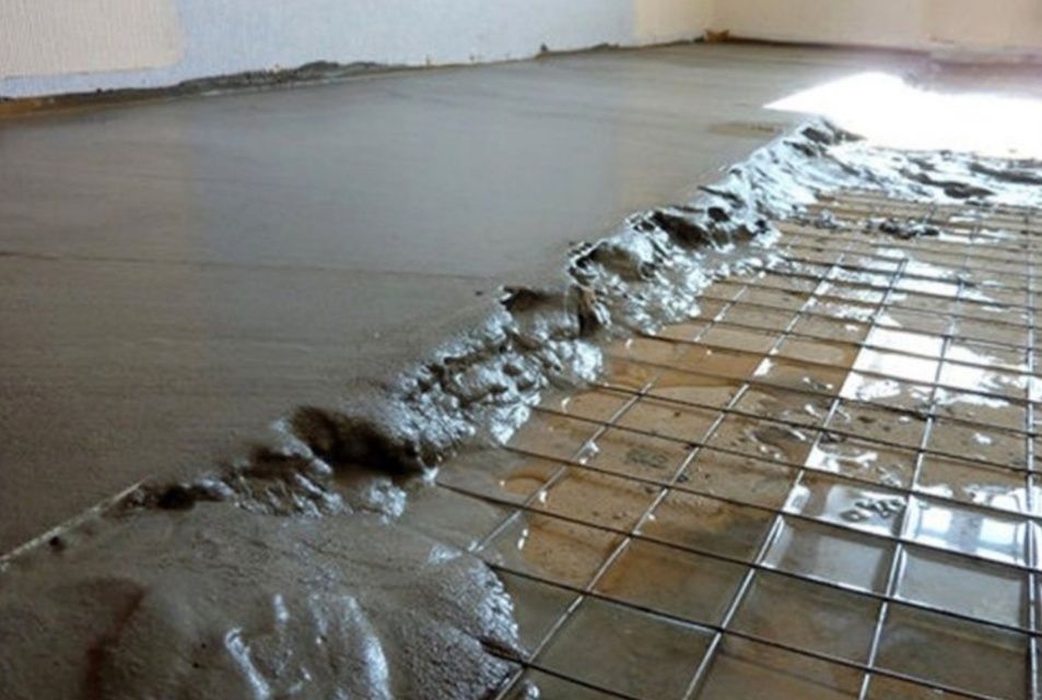 Стяшка наливной пол тратуар стяшка мастер опытный 20 лет