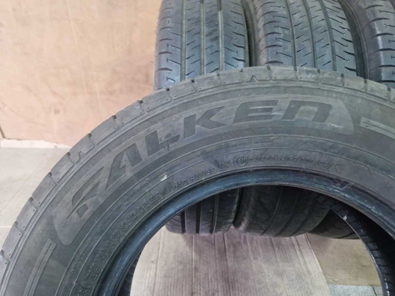 4 Falken R16 C 205/75/ 
летни бусови гуми DOT0621