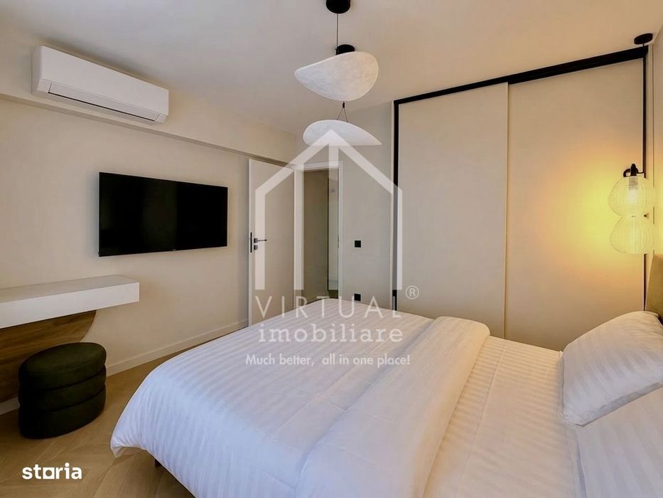 Apartament cu 2 camere, 50mp utili, etaj 2/4, Centru