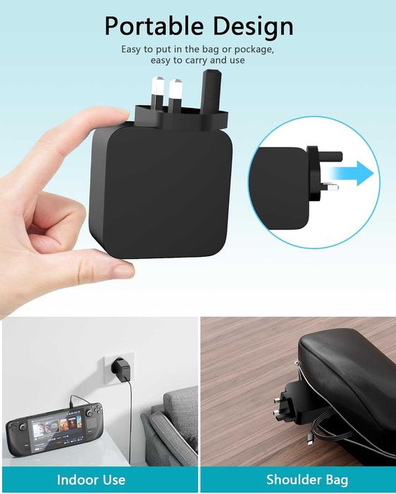 65W USB C зарядно устройство за Microsoft Surface Pro Х 11 10 9 8 7+ 7