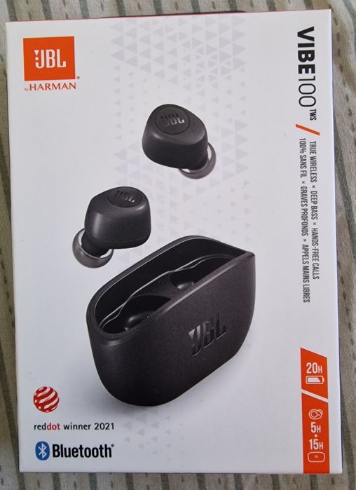 Безжични слушалки JBL VIBE 100