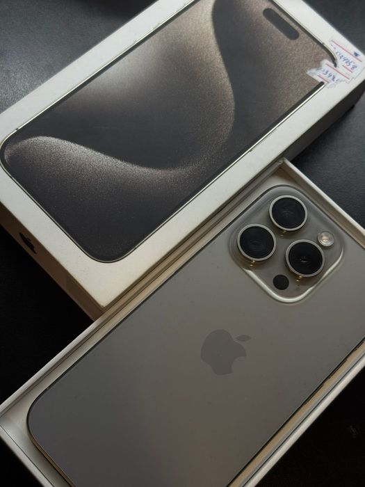 Iphone 15 pro, 2физ сим,  128гб, 88% акб, Kaspi 0-0-24