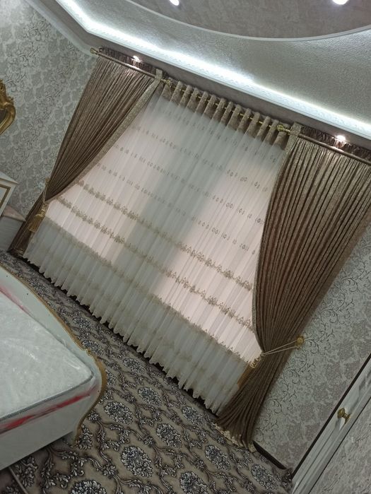 Bagetli Karnizlar va Pardalar tikamiz