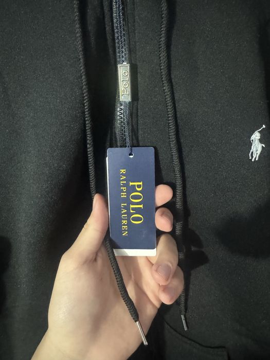 Hanorace polo ralph lauren negru/gri