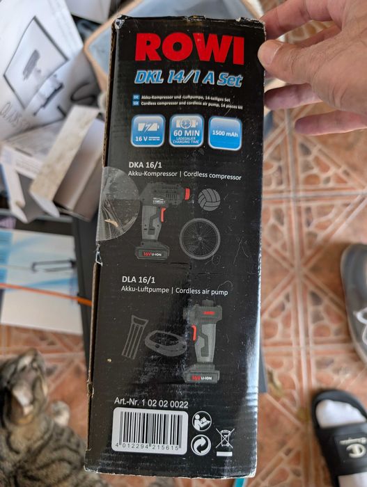 Kit Compresor si Pompa de Aer